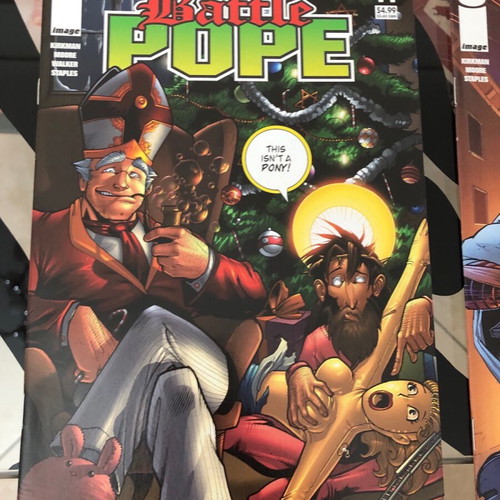 Battle Pope set of 10 comics #3-12 new 2005 Kirkman Image