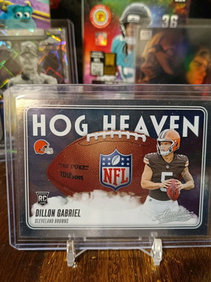 2025 Panini Absolute Hog Heaven Dillon Gabriel Rookie Silver Foil mint