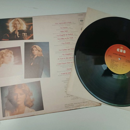 Jeane Manson vinyl record used