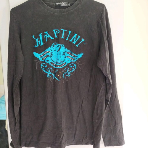 Women's blouse used, size L, black