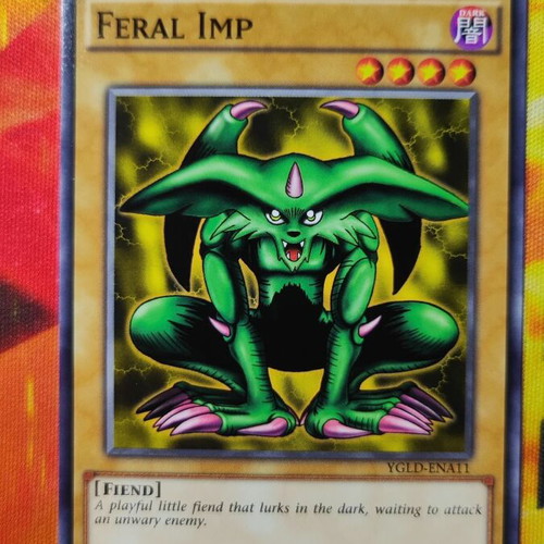 Feral Imp YGLD Yu-Gi-Oh! card new