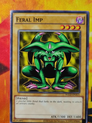 Feral Imp YGLD Yu-Gi-Oh! card new