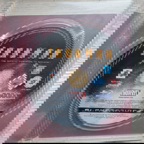 Iron Man 1 της Marvel για PlayStation 3 μεταχειρισμένο