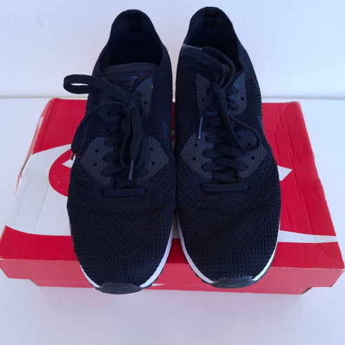 Nike Air Max Ultra 90 Flyknit men's shoes, black size 45.5