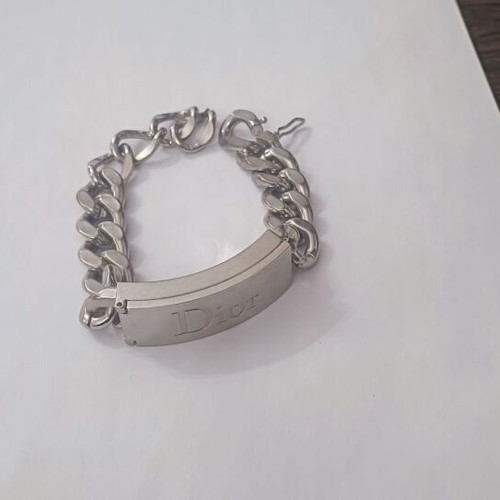 Dior Lip Gloss 001 Ultra Rare Bracelet like new, silver