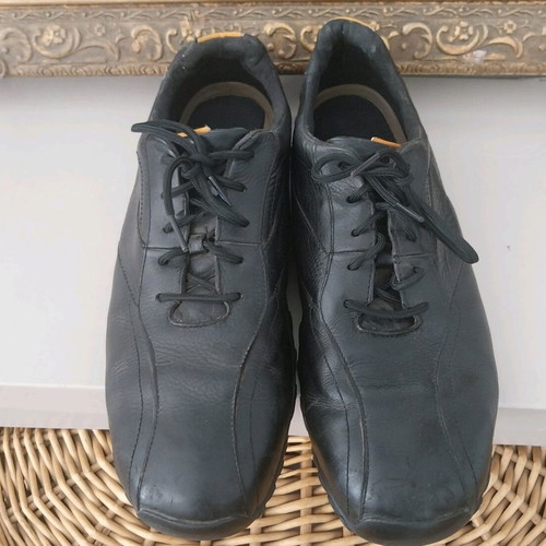 Timberland leather shoes size 46 like new, black