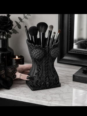 Gothic Brush Holder Pencil Case custom made