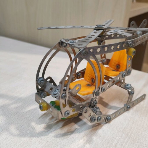 Helicopter model used, metal