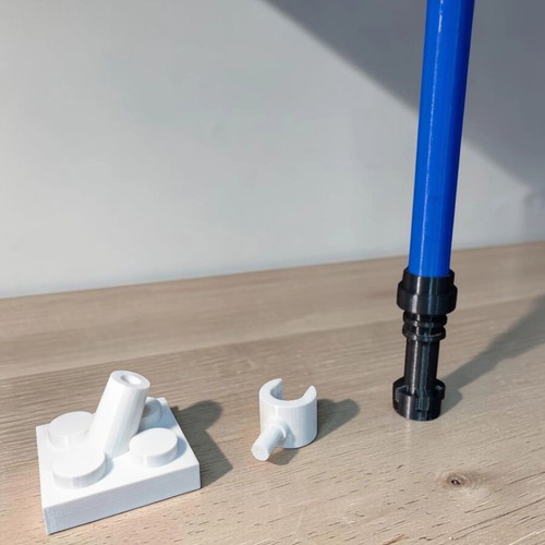 Custom Lego Star Wars Blue Lightsaber accessory new