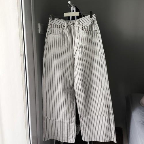 Striped jeans large, like new, Marks & Spencer