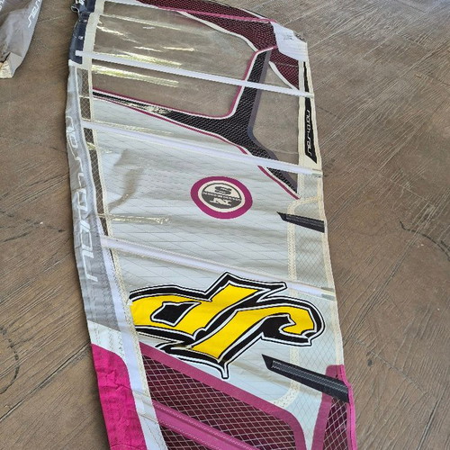Windsurfing full set with board, sails, masts, booms, and accessories