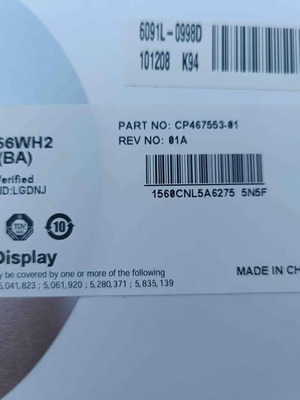 Lp156wh2 TL BA screen new