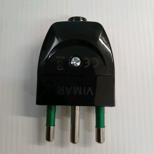 Safety male plug 2P+E 16A 250V new