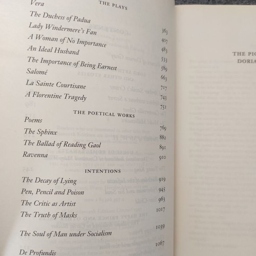 The Collected Works of Oscar Wilde like new, English