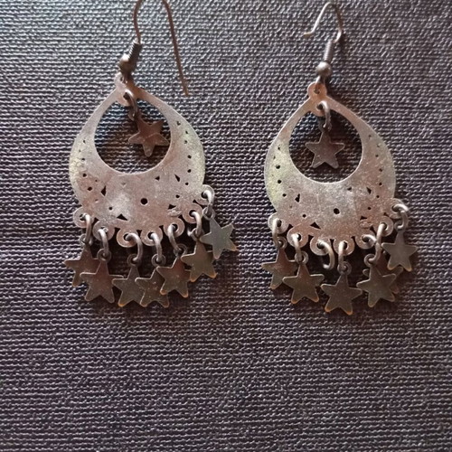 Boho earrings two pairs like new