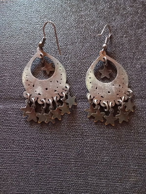 Boho earrings two pairs like new