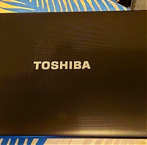 Οθόνη από laptop Toshiba Satellite C855-S5115, μαζί με τα πλαστικά της και τους μεντεσέδες