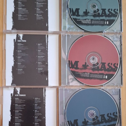 Drum + Bass The True Sound Of The Underground 3x CD like new, electronic