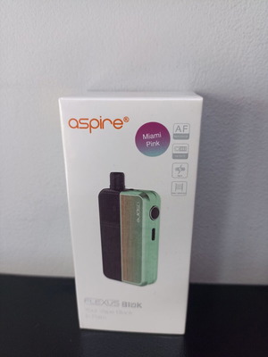 Aspire Flexus Blok Pod Kit new Miami Pink