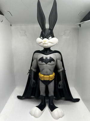 Bugs Bunny Batman 3D printed figure used, 26cm