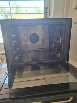 Thermal convection oven used, 4 trays