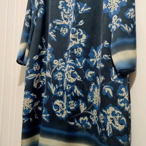 M&Co long tunic dress size L/XL like new, blue