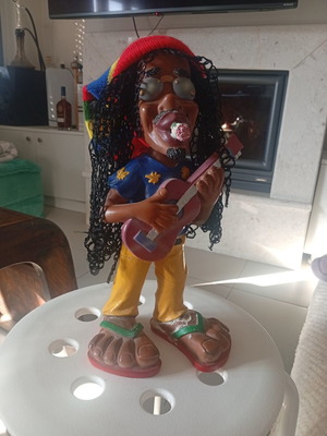 Bob Marley decorative figurine used