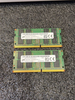 32GB (2x16GB) DDR4 Micron PC4-3200AA SO-DIMM RAM