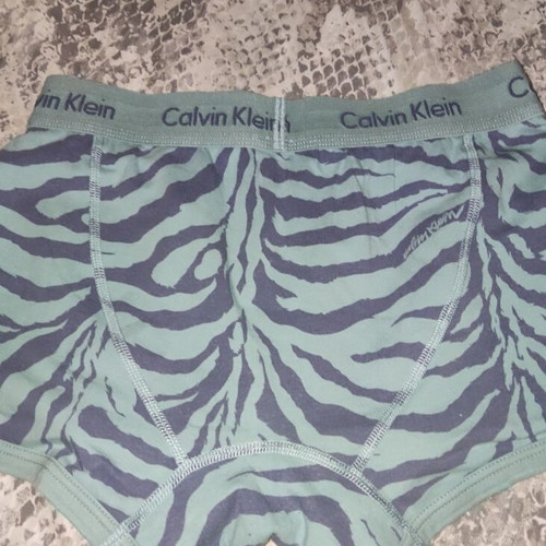 Calvin Klein boxer new, size small, blue turquoise