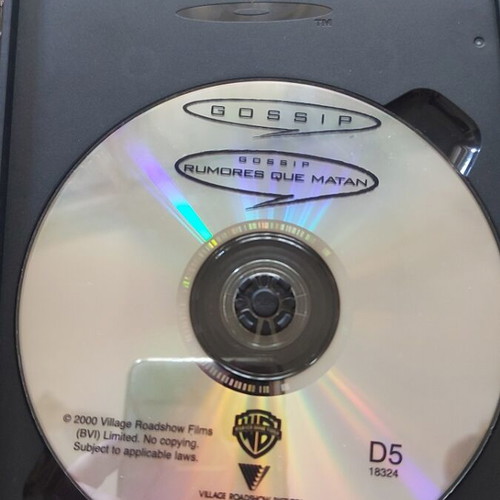 Gossip DVD used with Greek subtitles