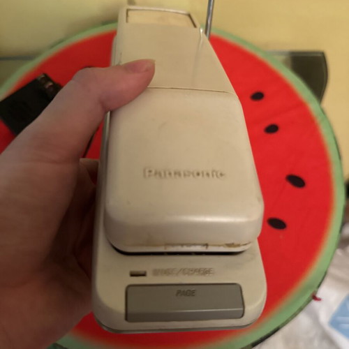 Panasonic cordless phone vintage used with charging base