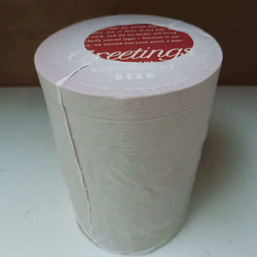 Budvar Czech Republic paper coasters new