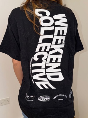 ASOS T-shirt like new, size S, black and white