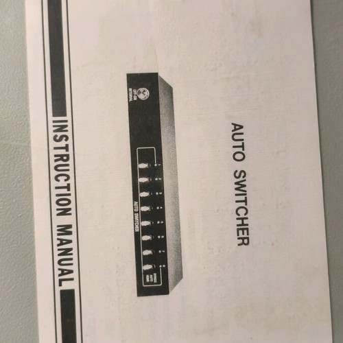 Switcher 12 channel 230V new