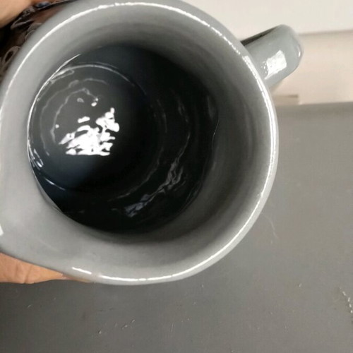 Ceramic decorative jug new, 1 liter, 20 cm height