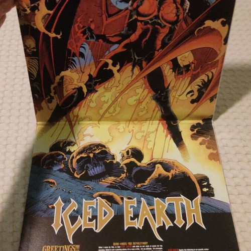 Iced Earth Days Of Purgatory vinyl used, metal