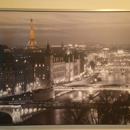Decorative framed art print 100x140cm
