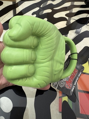 Marvel κεραμική κούπα σε σχήμα γροθιάς του Hulk