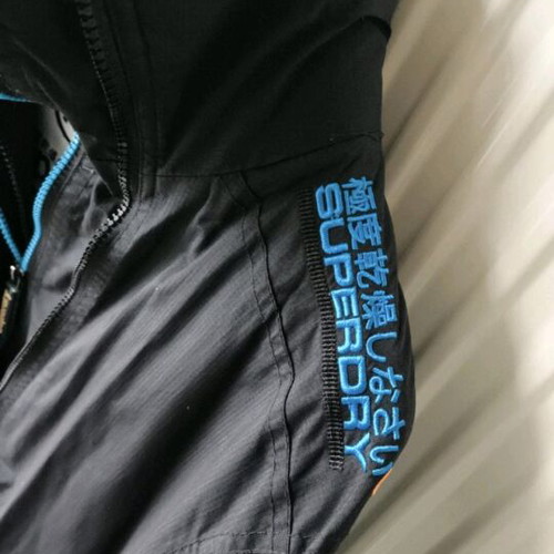 Superdry men's windcheater medium like new, black