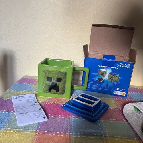Minecraft Creeper mug new, authentic