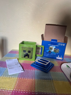 Minecraft Creeper mug new, authentic