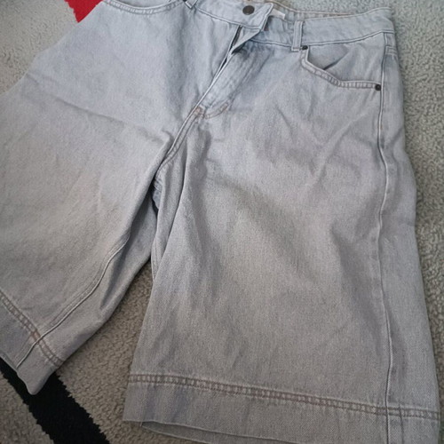 Zip denim culottes Topshop size 42, XL, like new