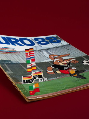 Άλμπουμ αυτοκόλλητων Euro 88 μεταχειρισμένο, Panini