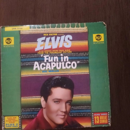 Elvis 1963 Fun in Acapulco vinyl like new, rock