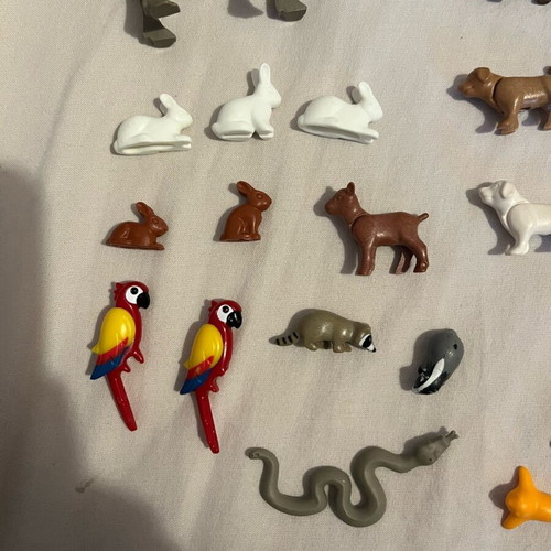 Playmobil animal figures used, animal toy set