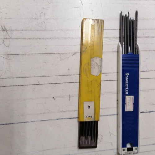 Vintage compasses used, set of 2 with pencils for collectors or use
