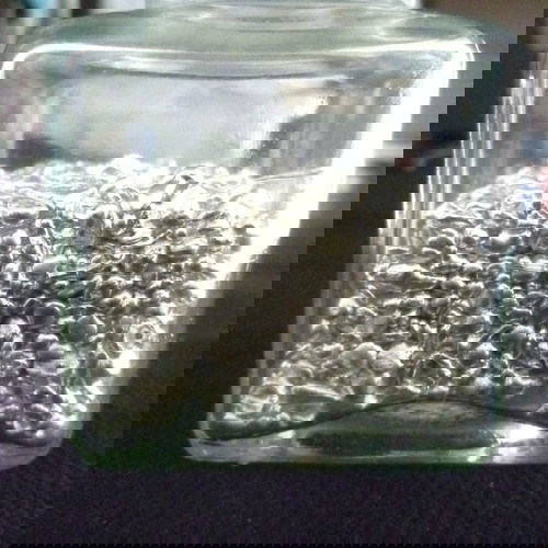 Αφός ασημιού 350γρ 1000/1000 σε γυάλινο βαζάκι