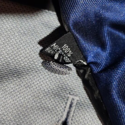 Official blue men's suit like new, size Large