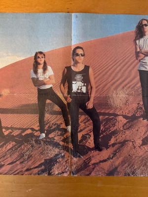 Metallica poster used in very good condition