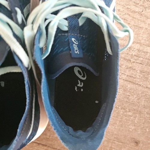 Asics Carbon Magic Speed running shoes used, blue, size 37.5